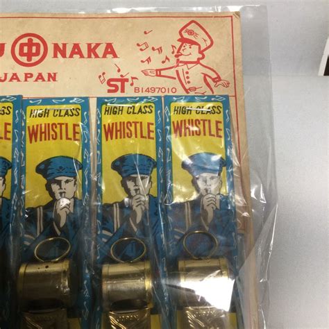 vintage marunaka metal special whistle box of 12|Marunaka Retro Cheap Toys Whistle 12 Pieces FKA53 .